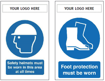 Besoke Safety Helmets Sign