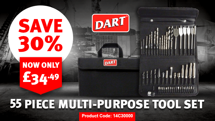 Dart 55 Piece Multi-Purpose Tool Set