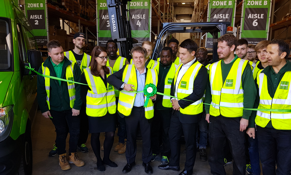 Local MP officially opens new National Distribution Centre at Gatwick