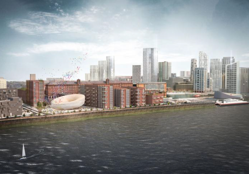 Revised £5bn Liverpool Waters plan unvieled