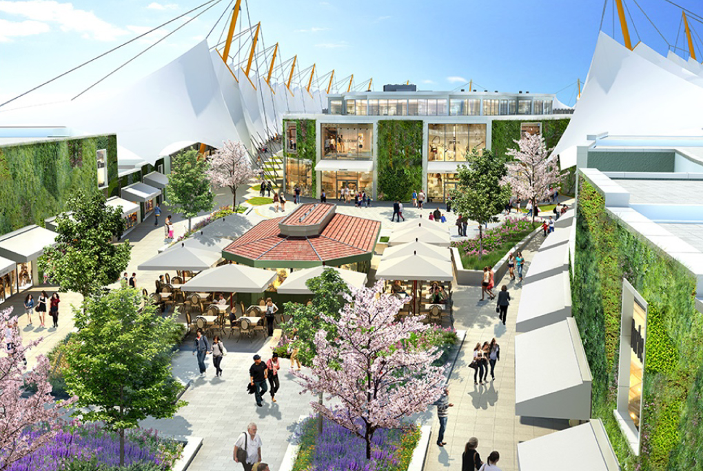 £90m Phase II extension of the Ashford Designer Outlet in Kent