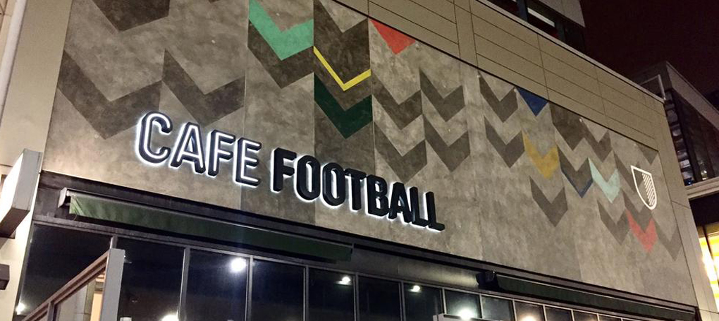 Launch of Café Football in Manchester